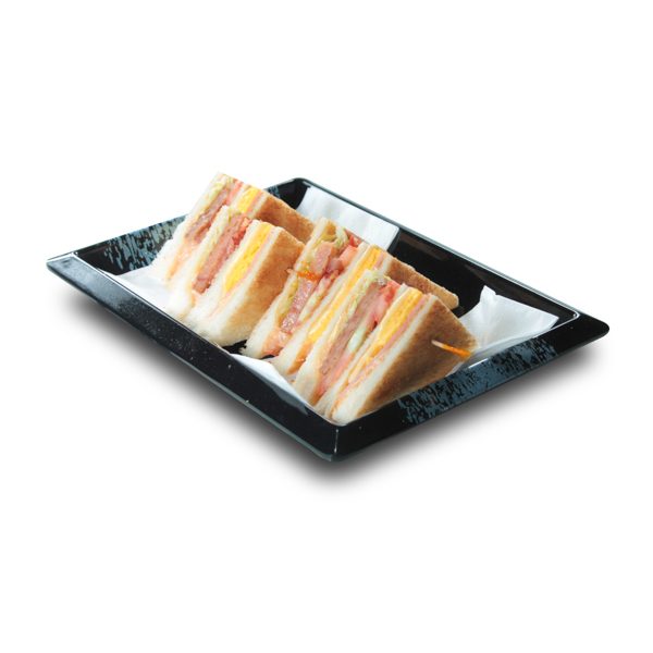 【クラブサンドイッチ】の背景白抜き食品写真。ファイルサイズ約 35.4MB、5159 * 5159 ピクセルの切り抜き済みのPSDファイルです。【一部の素材にはシャドウレイヤーが含まれており、Photoshopなどの写真編集ソフトでレイヤーの表示・非表示を自由に切り替えられます】