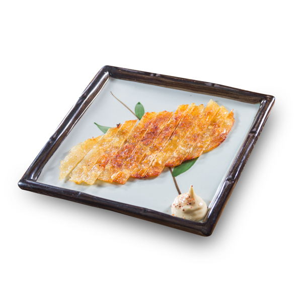【ふぐの干物焼き】の背景白抜き食品写真。ファイルサイズ約 43.1MB、4724 * 4724 ピクセルの切り抜き済みのPSDファイルです。【一部の素材にはシャドウレイヤーが含まれており、Photoshopなどの写真編集ソフトでレイヤーの表示・非表示を自由に切り替えられます】