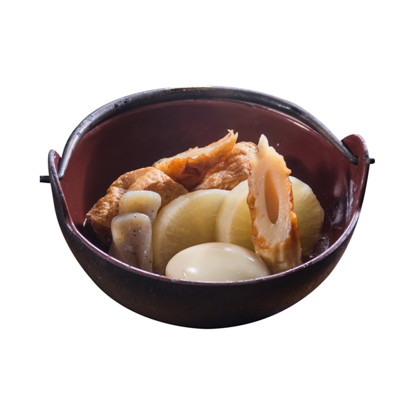 【日本のおでん】の背景削除済み食品写真。ファイルサイズ約 34.9MB、4134 * 4134 ピクセルの切り抜き済みのPSDファイルです。【一部の素材にはシャドウレイヤーが含まれており、Photoshopなどの写真編集ソフトでレイヤーの表示・非表示を自由に切り替えられます】