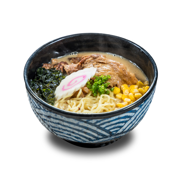 【とうもろこしの豚軟骨味噌汁鳴門ロール和風ラーメン】の切り抜き写真。ファイルサイズ約 67.6MB、5512 * 5512 ピクセルの切り抜き済みのPSDファイルです。【一部の素材にはシャドウレイヤーが含まれており、Photoshopなどの写真編集ソフトでレイヤーの表示・非表示を自由に切り替えられます】
