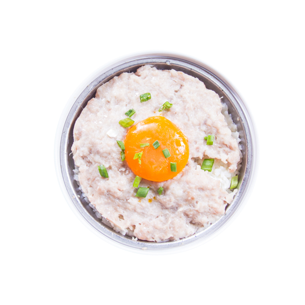 【塩卵黄豚ひき肉ご飯】の背景抜き加工済み食べ物ストックフォト。ファイルサイズ約 22.1MB、3300 * 3300 ピクセルの切り抜き済みのPSDファイルです。【一部の素材にはシャドウレイヤーが含まれており、Photoshopなどの写真編集ソフトでレイヤーの表示・非表示を自由に切り替えられます】